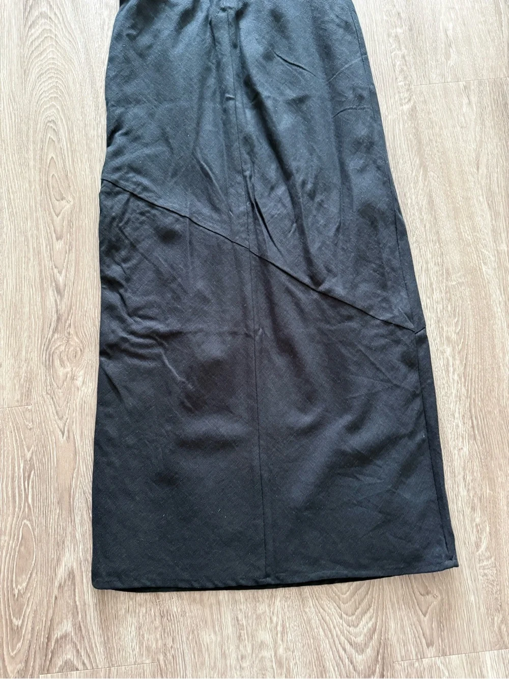 Abercrombie & Fitch Black Sleeveless Maxi Dress